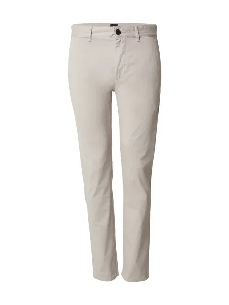BOSS Pantaloni eleganți deschis gri