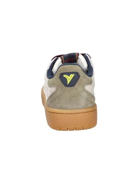 Pantofi Victoria din piele de căprioară bej
