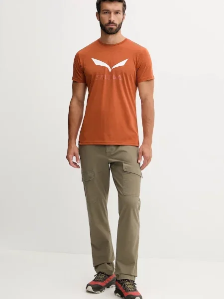 Футболка Salewa с принтом