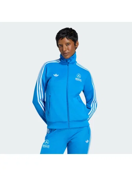 Bluza dresowa Mercedes AMG Petronas Formula 1 Team Blue Wonder biała