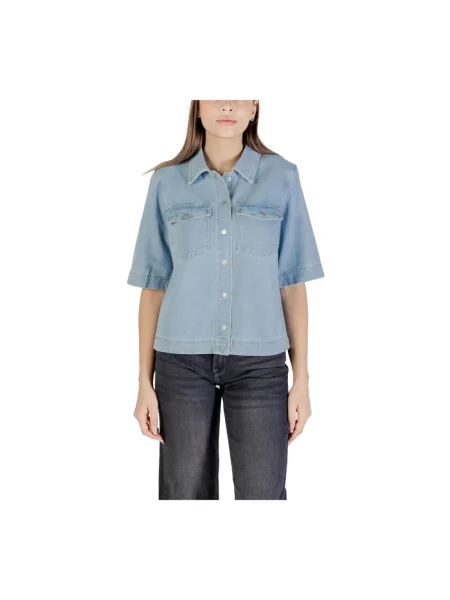 Koszula Only niebieska