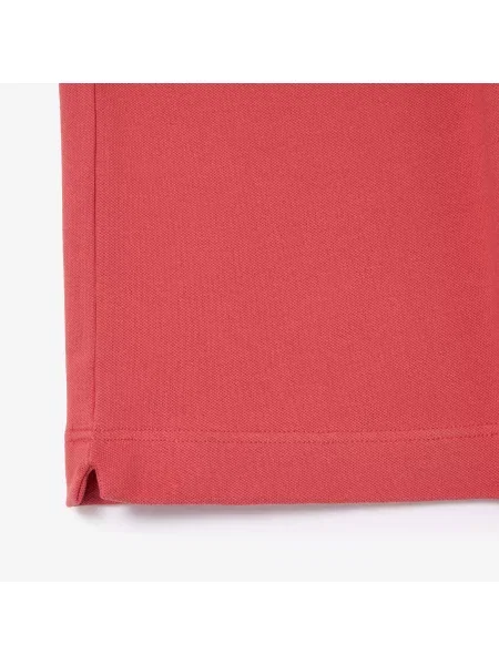 Lacoste Koszulka Polo Smart Paris Z Elastycznej Bawełny różowa