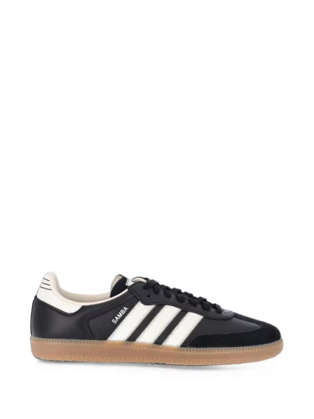 Sneakerși Adidas Samba din piele negru