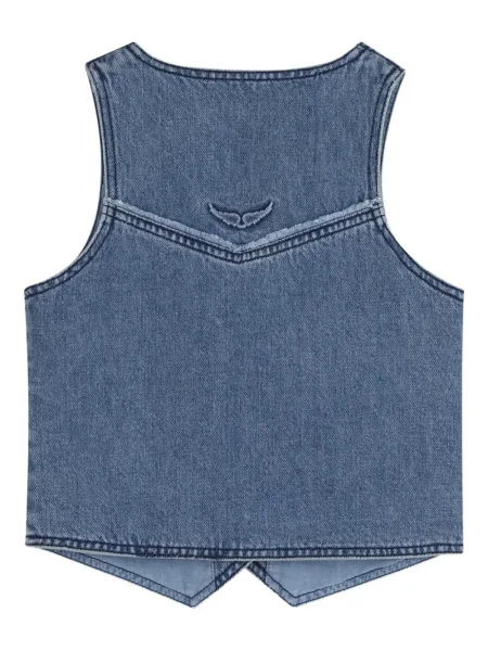 Dětska vesta Zadig & Voltaire modrá