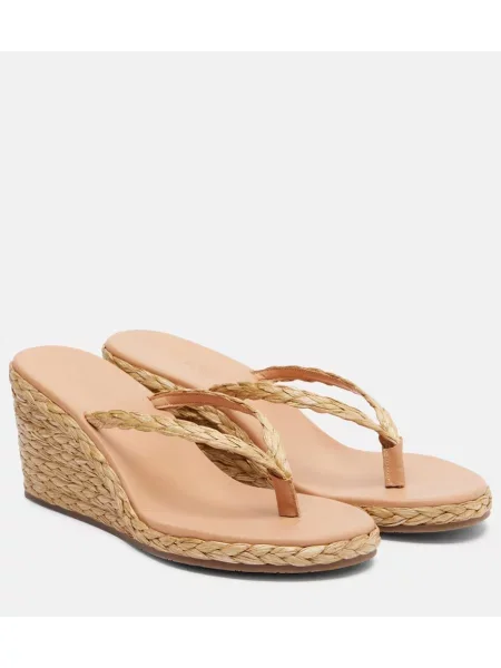 Chiloți tanga Ancient Greek Sandals cu pană bej