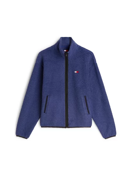 Geacă de blugi Tommy Jeans albastru