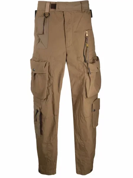 Pantaloni cargo Diesel maro