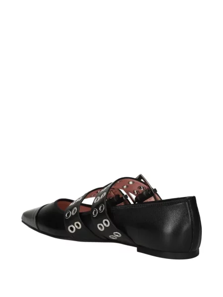 Balerini Pretty Ballerinas cu cataramă negru