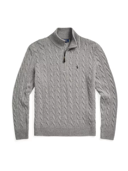 Polo Ralph Lauren Πουλόβερ ανοικτό γκρι