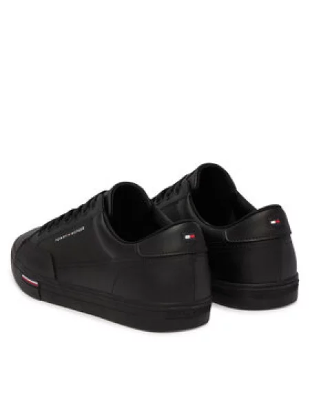 Tommy Hilfiger Tenisky Vulc Core Rwb Long Lace Lth čierna