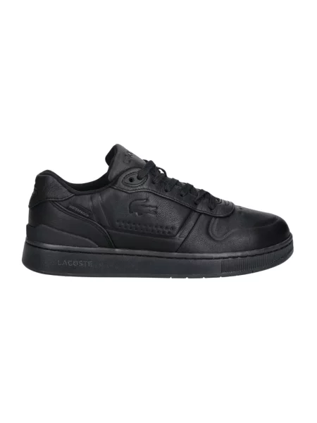 Sneakersy Lacoste skórzane czarne
