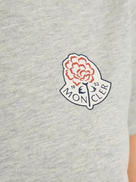 Tricou Moncler gri