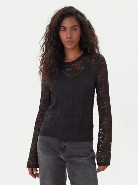 Vero Moda Блузка Kanya чорний