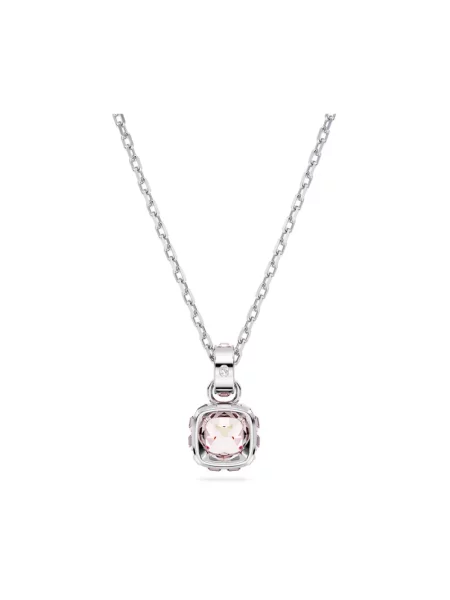 Naszyjnik Swarovski różowy