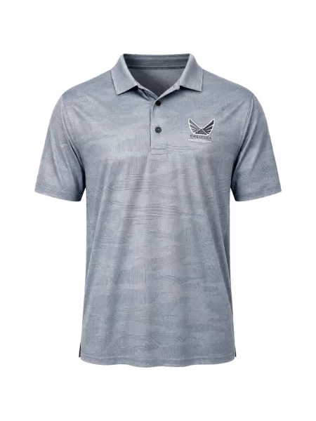 Tricou polo Puma cu imagine gri