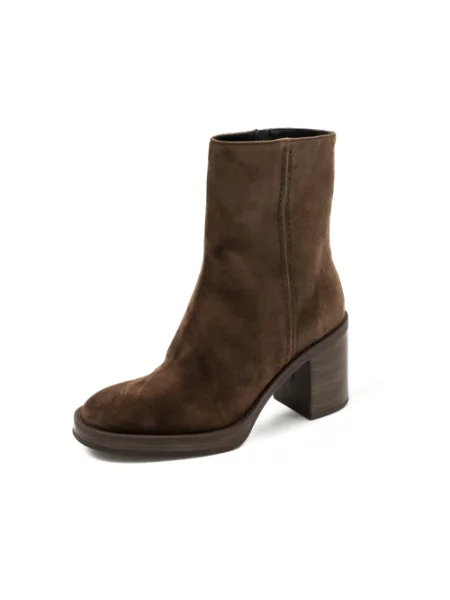 Buty do kostki Pon´s Quintana skórzane brązowe