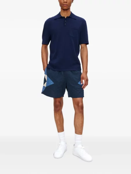 Scurt tricou polo A.p.c. albastru