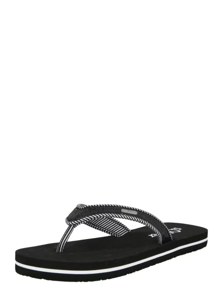 S.Oliver Flip-flops negru alb