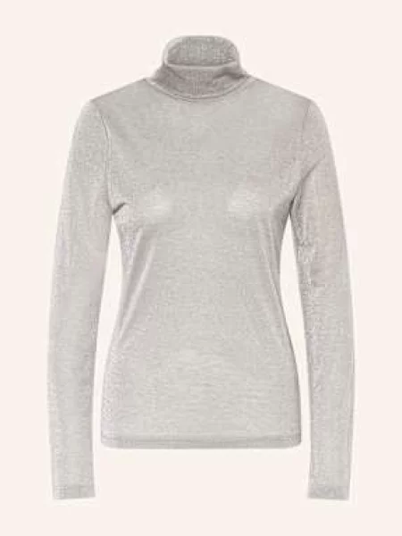 Drykorn Golf Zerafne Z Błyszczącą Przędzą silber szary