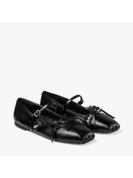 Balerinki Jimmy Choo czarne