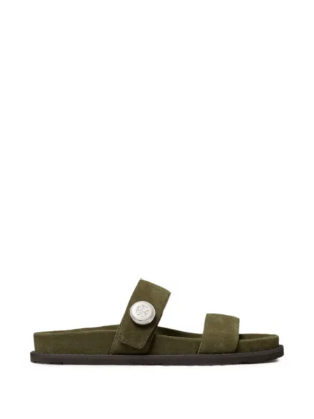 Sandale Tory Burch cu autograf verde
