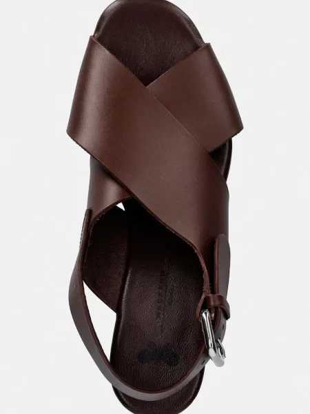 Weekend Max Mara босоніжки шкіряні Wkaangio