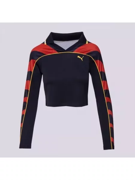 Puma Marškinėliai Football Jersey Baby Tee raudona