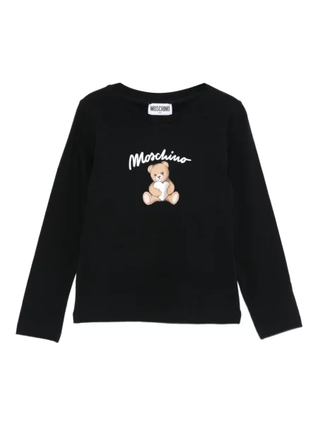 Koszulka dziecięca Moschino czarna
