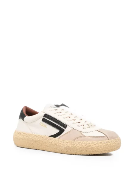 Sneakerși Puraai din crep alb