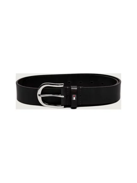 Bőr öv Tommy Hilfiger fekete