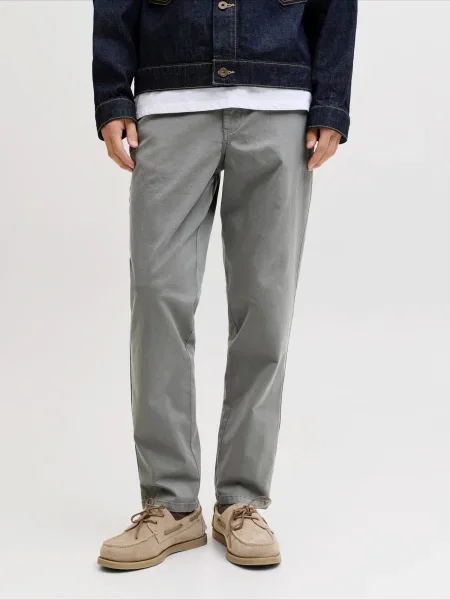 JACK & JONES Pantaloni eleganți gri
