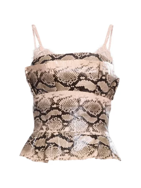 Top Elie Saab din piele
