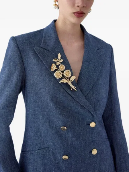 Brosa Carolina Herrera cu model floral