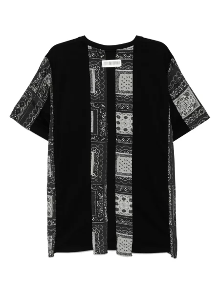 Tricou Mostly Heard Rarely Seen cu model paisley negru