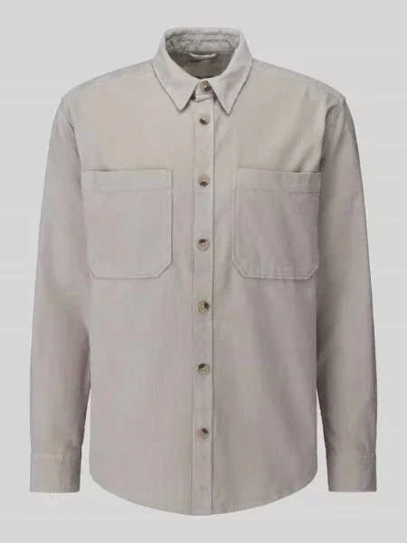 Koszula casualowa o kroju relaxed fit z fakturowanym wzorem model ‘ALP’ Only & Sons biała