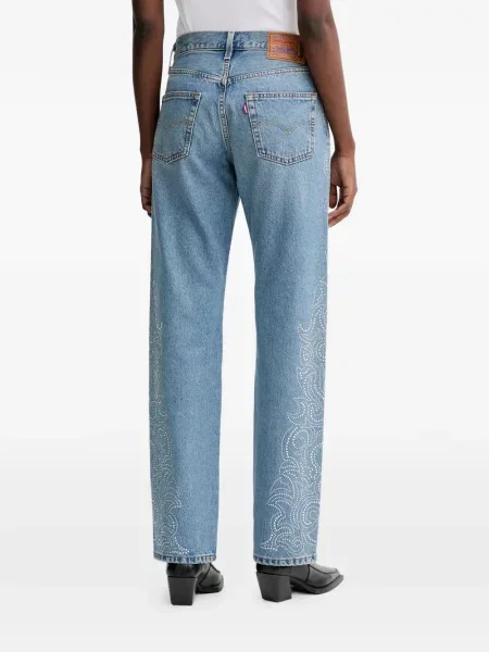 Džínová bunda Levi's s kapucí zelená