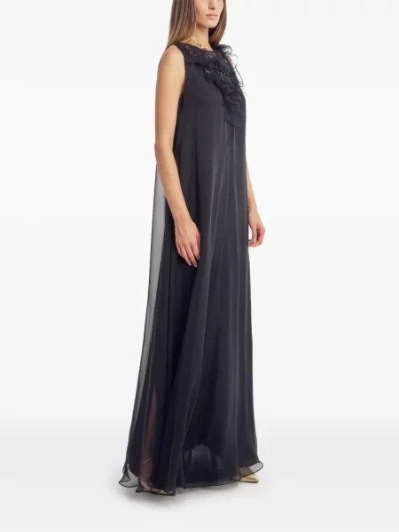 Rochie maxi Irina Schrotter cu paiete negru