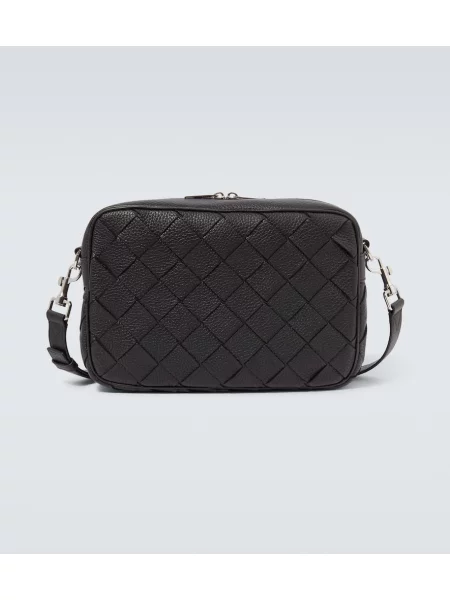 Geantă Bottega Veneta din piele negru