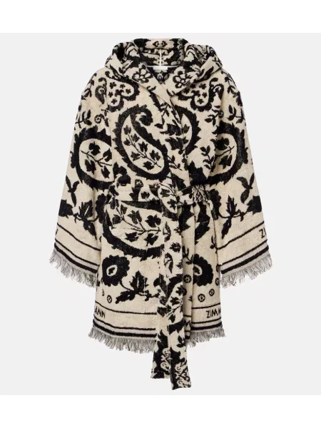 Halat Zimmermann din material terry alb