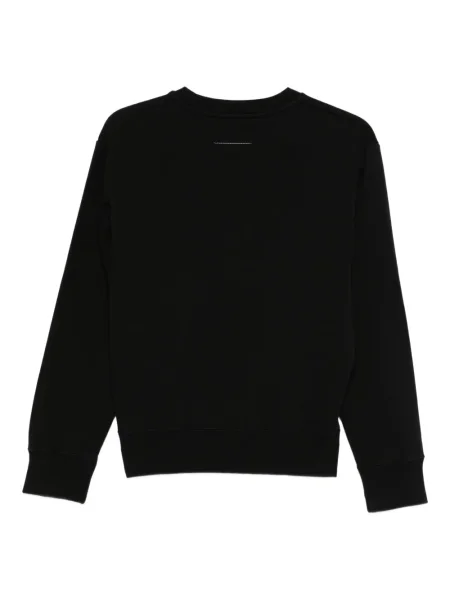 Hanorac Mm6 Maison Margiela cu imagine negru