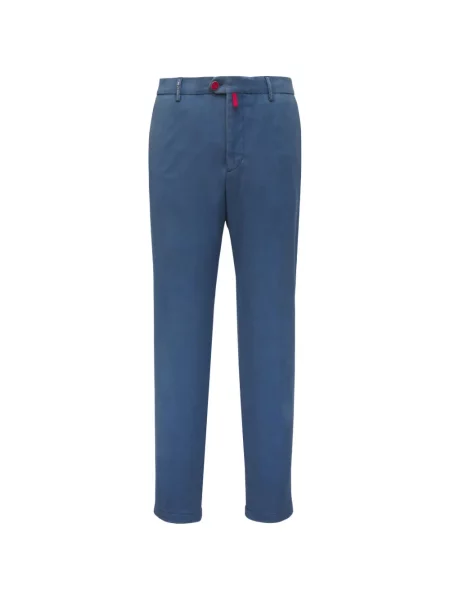 Pantaloni Kiton de lână albastru