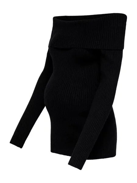 Only Maternity Pulover OLMKATIA' negru