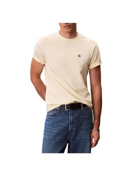 Tricou Calvin Klein Jeans bej