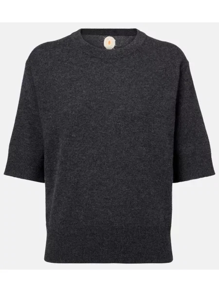 Pulover Jardin Des Orangers din cașmir gri