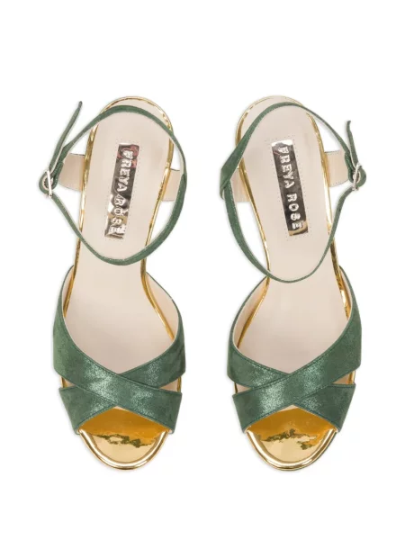 Sandale Freya Rose cu bretele verde