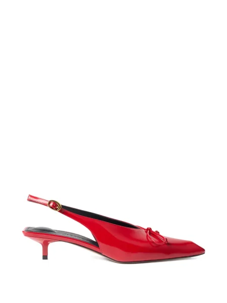 Pantofi cu toc Jacquemus roșu