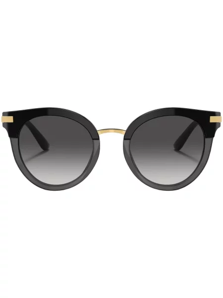 Ochelari de soare Dolce & Gabbana Eyewear cu gradient negru