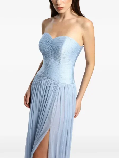 Rochie maxi Cristallini albastru