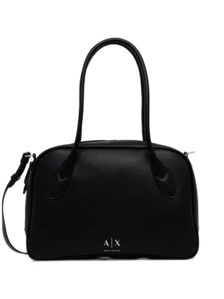 Τσάντα shopper Armani Exchange με σχέδιο μαύρο