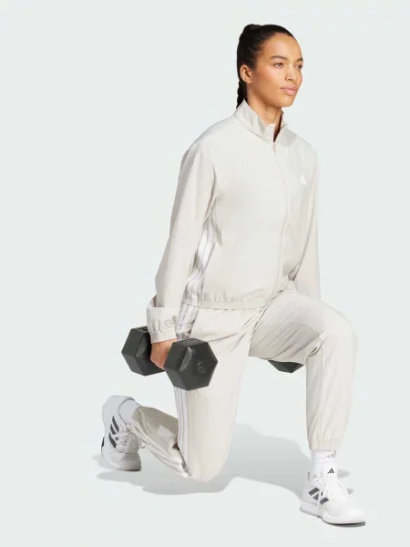 Кофта спортивна adidas комбінований верх бежевий